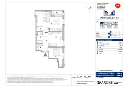 Mieszkanie w inwestycji: Osobowicka 114