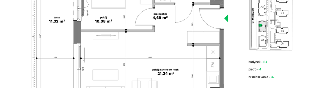 Mieszkanie w inwestycji: Forma Otwarta etap II