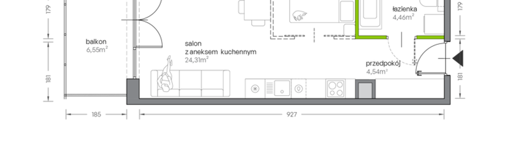 Mieszkanie w inwestycji: Żabiniec Vita