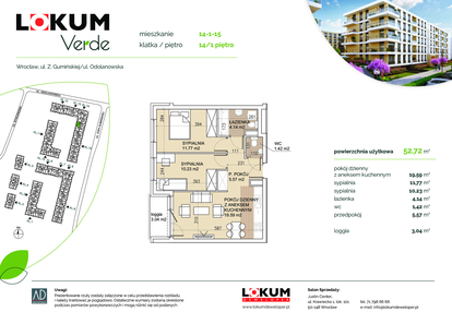 Mieszkanie w inwestycji: Lokum Verde etap III