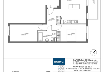 Mieszkanie w inwestycji: Rytm Mokotowa - etap 1B