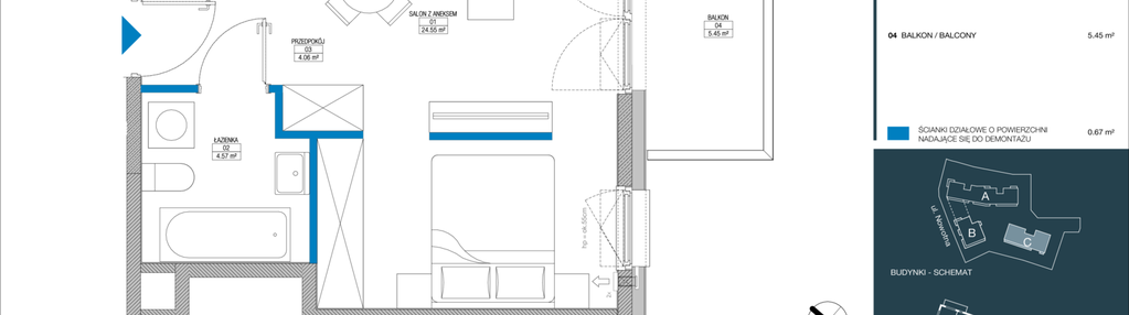 Mieszkanie w inwestycji: Meri Apartamenty