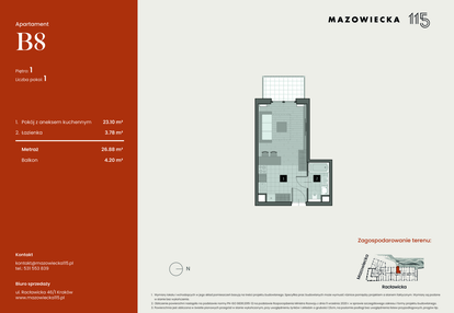 Mieszkanie w inwestycji: Mazowiecka 115