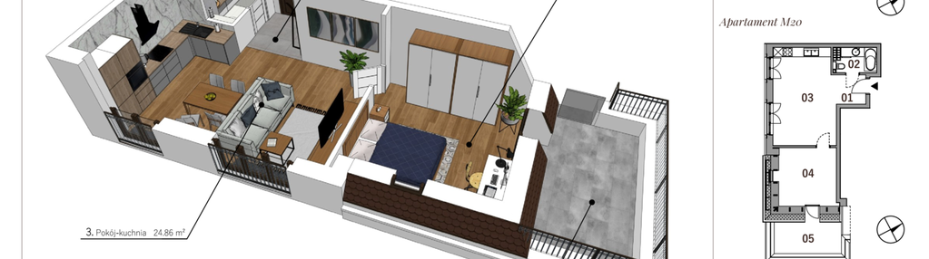 Mieszkanie w inwestycji: Przy Parku etap II