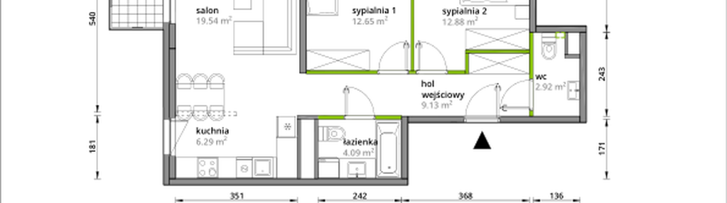 Mieszkanie w inwestycji: Aleje Praskie