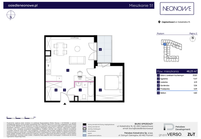 Mieszkanie w inwestycji: Osiedle Neonowe