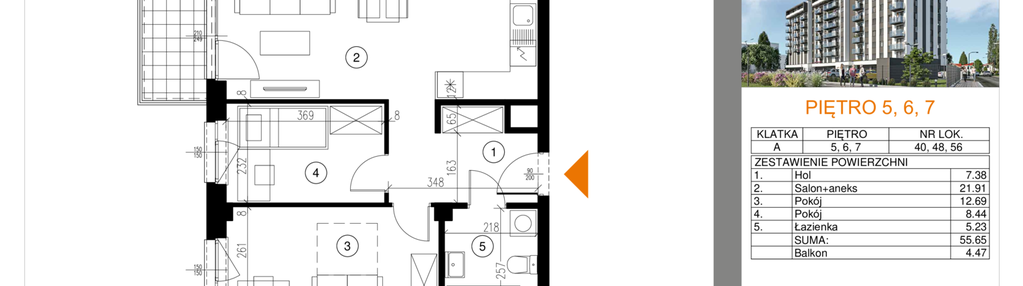 Mieszkanie w inwestycji: Osiedle Słoneczna