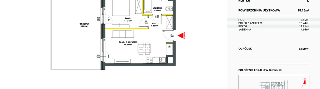 Mieszkanie w inwestycji: Metro Art 11