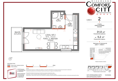 Mieszkanie w inwestycji: Comfort City Koral