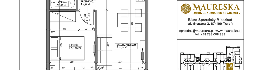 Mieszkanie w inwestycji: Osiedle Maureska etap 2