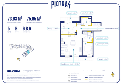 Mieszkanie w inwestycji: Piotra 4