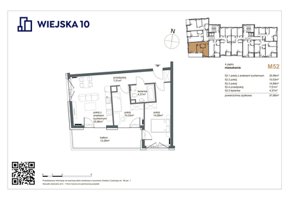 Mieszkanie w inwestycji: Wiejska 10