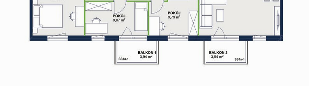 Mieszkanie w inwestycji: Wolne Miasto etap VII