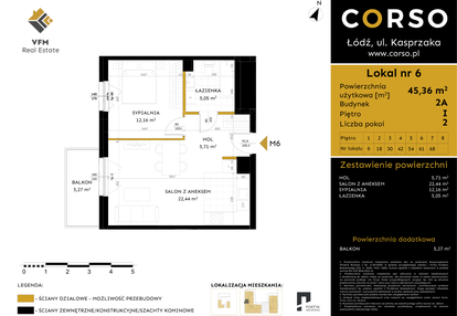 Mieszkanie w inwestycji: Corso etap 2