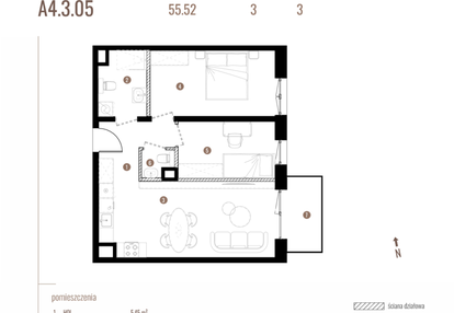 Mieszkanie w inwestycji: Belg Apartamenty etap II