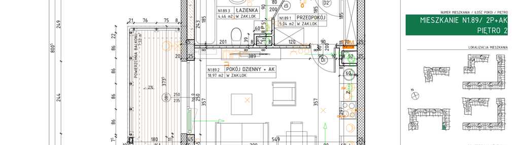 Mieszkanie w inwestycji: Osiedle Narcyzowe etap 2