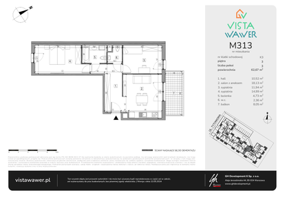 Mieszkanie w inwestycji: Vista Wawer