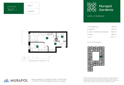 Mieszkanie w inwestycji: Murapol Gardenia