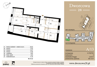 Mieszkanie w inwestycji: Dworcowa 28