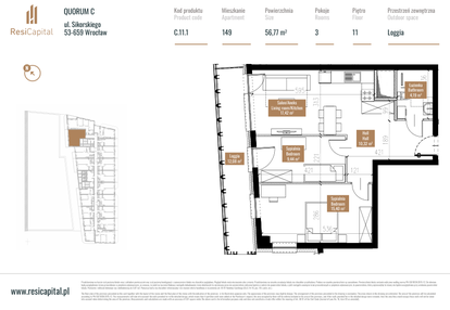 Mieszkanie w inwestycji: Quorum Apartments