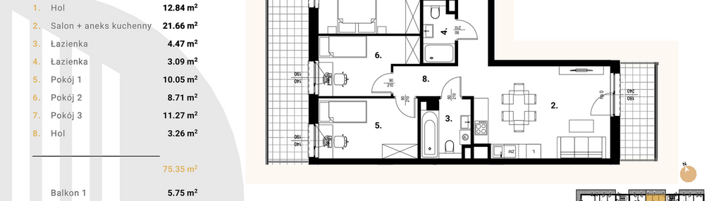 Mieszkanie w inwestycji: Aleja Krakowska 201