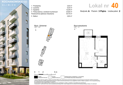 Mieszkanie w inwestycji: Osiedle Kochanowskiego - Gliwice