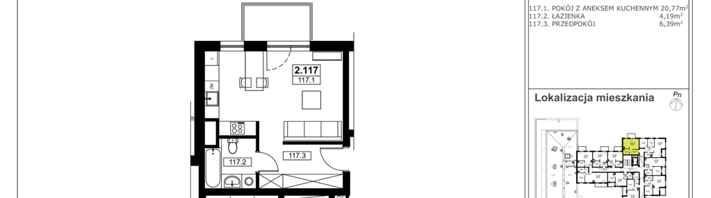 Mieszkanie w inwestycji: Accanto