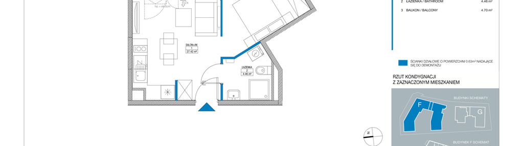 Mieszkanie w inwestycji: Spokojny Mokotów etap II