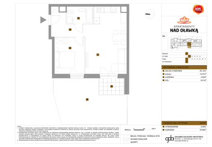 Mieszkanie w inwestycji: Apartamenty nad Oławką etap II
