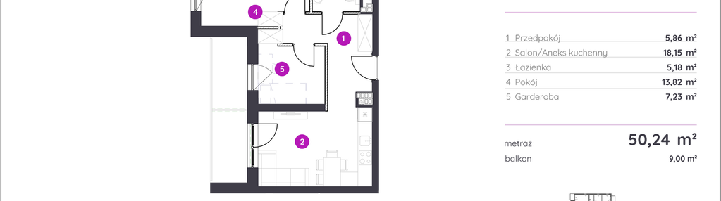 Mieszkanie w inwestycji: Murapol Osiedle Faktoria