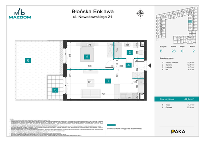 Mieszkanie w inwestycji: Błońska Enklawa