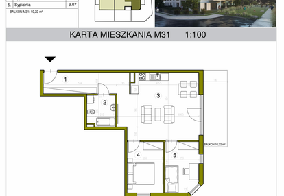 Mieszkanie w inwestycji: Kameralna Golikówka