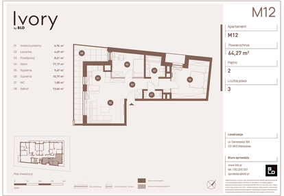 Mieszkanie w inwestycji: Ivory