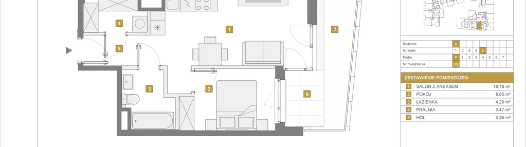 Mieszkanie w inwestycji: Apartamenty Metro Wilanowska