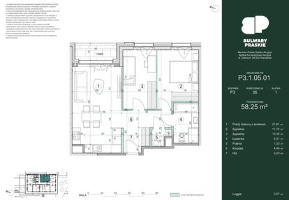 Mieszkanie w inwestycji: Bulwary Praskie etap NOP