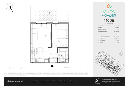 Mieszkanie w inwestycji: Vista Wawer