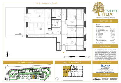 Mieszkanie w inwestycji: Osiedle Tilia