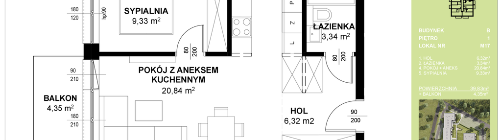 Mieszkanie w inwestycji: Triton Kampinos III