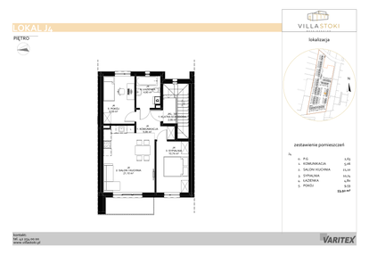 Mieszkanie w inwestycji: Villa Stoki Beskidzka 109