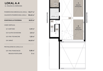 Mieszkanie w inwestycji: Wiązana Residence