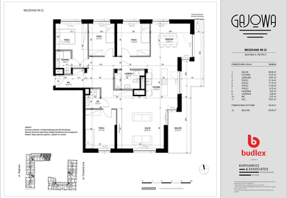 Mieszkanie w inwestycji: Gajowa bud. A