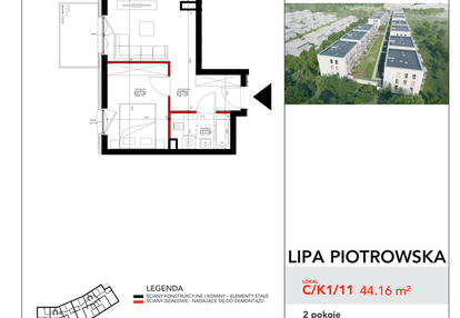 Mieszkanie w inwestycji: Lipa Piotrowska