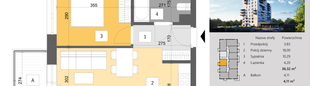 Mieszkanie w inwestycji: Dworzysko Park - Etap III