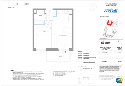 Mieszkanie w inwestycji: Miasteczko Jutrzenki Dzielnica Hortensji
