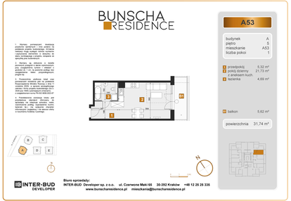 Mieszkanie w inwestycji: Bunscha Residence