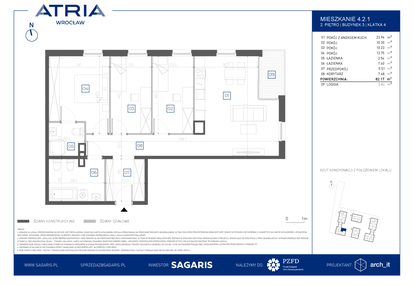 Mieszkanie w inwestycji: Atria Nowe Żerniki