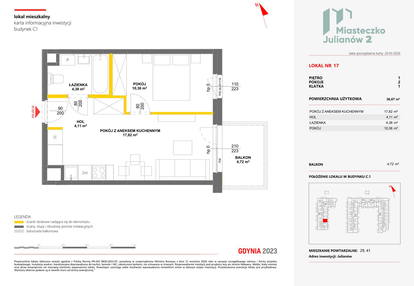 Mieszkanie w inwestycji: Miasteczko Julianów etap 2