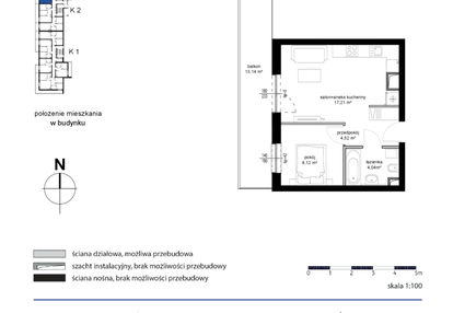 Mieszkanie w inwestycji: Kwarcowe Wzgórze - bud. 2