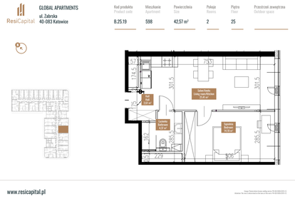 Mieszkanie w inwestycji: Global Apartments