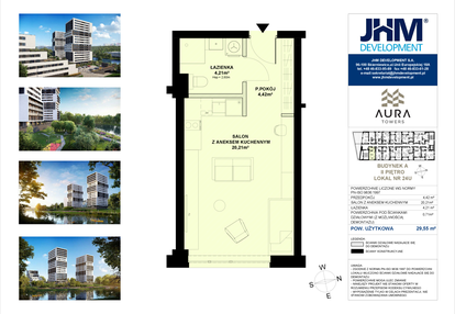Mieszkanie w inwestycji: Aura Towers